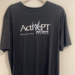 Active USA Men's Black T-Shirt